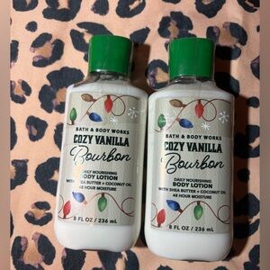 Bath & Body Works Cozy Vanilla Bourbon Body Lotion